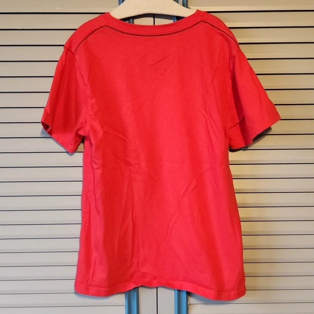 Calvin Klein Red Tee Shirt - Picture 8 of 11